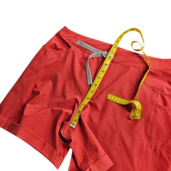 ZYIA Womens Not Just A Trail Short, Athletic, Outdoor, Gorpcore, Red, XXXL - Picture 6 of 8
